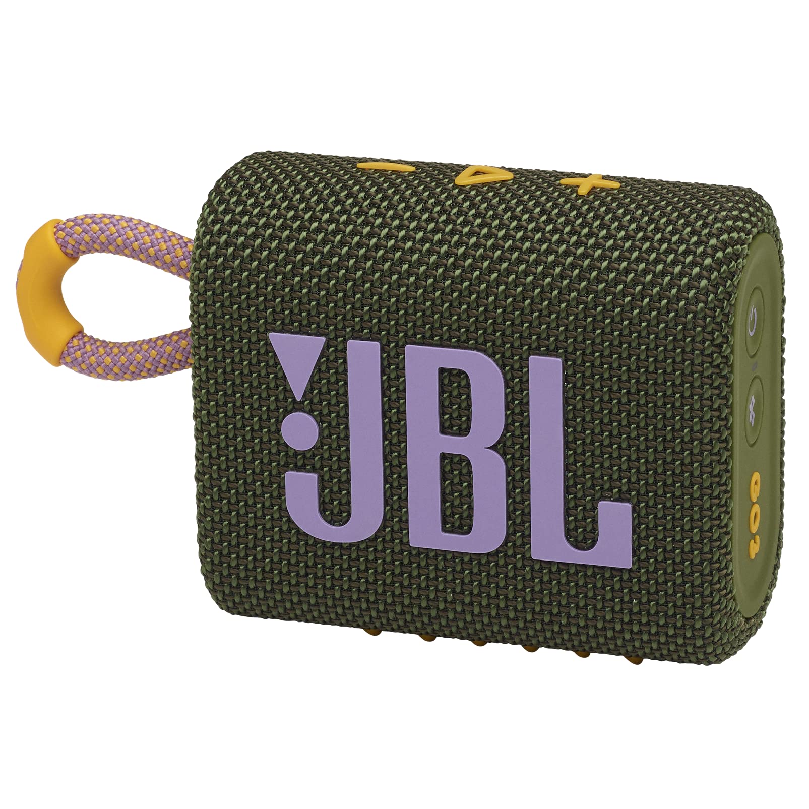 JBL Go 3 - Portable Mini Bluetooth Speaker, big audio and punchy bass, IP67 waterproof and dustproof, 5 hours of playtime, speaker for home, outdoor and travel (Blue)